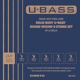 KALA カラ ウクレレベース(U・BASS)弦 Solid Body Series専用 Nickel Round Wound 5弦 KA-BASS-5-SC【国内正規品】