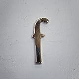 真鍮レターゴールド 45mm 小文字f