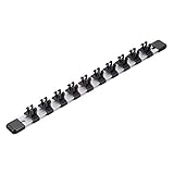 トネ(TONE) ソケットホルダー(アルミタイプ) SH2410 差込角12.7mm(1/2") 10コマ