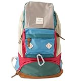 (リュック）【anello】多機能！立体的ディティールがオシャレなユニセックスポリキャンリュック（A)