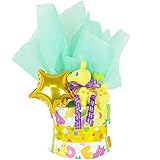 すまいる おむつケーキ ＜ Rody ロディ ＞ 1段 出産祝い ( オムツ パンパース M ) ( イエロー )