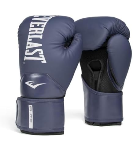Everlast Powerlock2 Pro Laced Leather Boxing Training Gloves