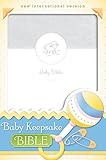 Holy Bible: New International Version, White, Italian Duo-Tone, Baby Keepsake