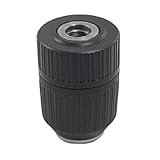 uxcell ドリルチャック　キーレスドリルチャック　12.7mm -20UNF マウント　2.0?13mm ハンド締め付　ドリルマシン用