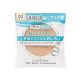 セザンヌ UVクリアフェイスパウダー〈詰替〉 00 ライトベージュ 10g