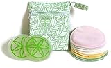 Eco-Friendly Bamboo Cloth Nursing Pads and Hot/Cold Therapy Pack With Waterproof Travel Bag Bundle (