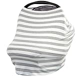 JLIKA Baby Car Seat Covers - Stretchy Infant Canopy and Nursing cover for breastfeeding newborns inf