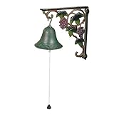 ドアベル ドアチャイム ガーデンベル ぶどう 85287 鉄鋳物