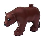 Lego Duplo - 1 Loose Reddish Brown Bear