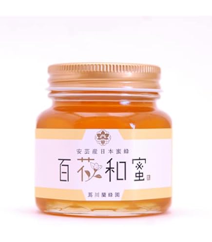 Amazon | 日本ミツバチの安芸産ハチミツ 百花和蜜 300g | 百花和蜜