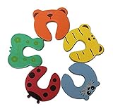 8 X Yonger Child Safety Finger Pinch Foam Door Stopper Cushion Baby Safety Door Stopper Ramdom Bundl