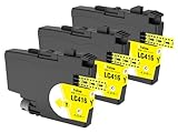 【フクタマ】 LC416Y イエロー 3本セット ブラザー(Brother) 用 互換インク カートリッジ brother 用 LC416 インク 対応機種 MFC-J4440N MFC-J4540N MFC-J4940DN DCP-J4143N MFC-J4443N MFC-J4543N DCP-J4140N (イエロー3本セット)