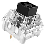 Zjmehty Kailh Box ブラックスイッチ メカニカルキーボード用 3ピン 60gf リニア/工場潤滑/ダスト&防水スイッチ(カイルボックスブラック、36個)…