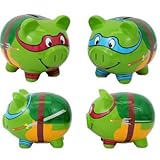 Teenage Mutant Ninja Turtles Leonardoセラミック貯金箱、Leoコインバンク、TMNT deposit