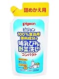 ピジョン 哺乳びん野菜洗いコンパクト 250ml(詰め替え用) ×5個セット