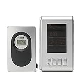 wireless lcd digital thermometer hygrometer indoor outdoor