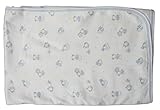 Kissy Kissy baby-boys Infant Littleスーパーヒーロー印刷Receving Blanket カラー: ホワイト