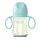 Baoblaze 全5色　ベビー食器　幼児授乳瓶　シリカゲル - 青