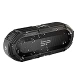 シリコンパワー Bluetooth4.2スピーカー IPX8 防水/ポータブル/パッシブラジエーター搭載 5W デュアルスピーカー 8時間連続再生 SP10WASYBS70BT0K