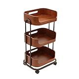 イタリアン ワゴン foresta ( 3段タイプ ) 幅49.7cm×奥行39.5cm×高さ90.2cm [ エステワゴン ネイルワゴン 美容室ワゴン キッチンワゴン マルチワゴン サイドワゴン キャスター付き インテリア 収納 まつげエ