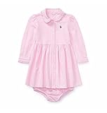 ラルフローレンの子供服　POLO　RALPHLAUREN　ベビー　女の子ツーピースセット　８５ｃｍ　 [並行輸入品]