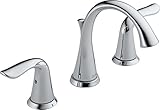 Delta Faucet 3538-MPU-DST Lahara Two Handle Widespread Lavatory Faucet, Chrome [並行輸入品]