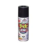 DL86907 アスペンラッカースプレー４２０ｍｌ　つや消し黒
