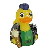 CelebriDucks Mad Quax The Pond Warrior RUBBER DUCK Bath Toy [並行輸入品]