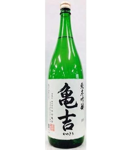 Amazon.co.jp: 亀吉 特別純米 辛口酒 1800ml : 食品・飲料・お酒