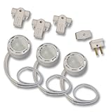 Westek XLV30HCCC Xenon Line Voltage Accent Light, 3-Pack, White [並行輸入品]