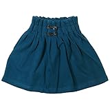 《春秋冬対応》SCHNEE(スネー) フライス天竺起毛スカート 90cm /ブルー NO.F-661435