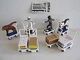 プルバック The台車 2代目 全8種 パロディ 熊 ダンボール 伝説全8種 1 ワリカン便 2 ITSUKUL? 3 KOIYA 4 さ