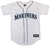 MLB Seattle Mariners Boy 's Ackleyレプリカジャージー、ホワイト、2幼児用