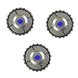 P Prettyia 3pcs　木工用 アングルグラインダーディスク チェーン 　