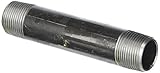 LDR 300 1X6 Pipe Nipple, Black, 1-Inch X 6-Inch by LDR Industries