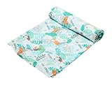 Angel Dear (エンジェルディア）ジャングル柄スワドルおくるみ１枚