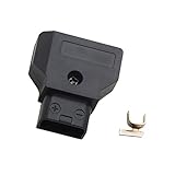 Dovewill DIY　DSLRリグ用　電源ケーブル　Vマウント　アントンバッテリー　10個入りセット　D - タッププラグ　ABS製　オス