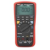 UNI-T UT531 デジタル・マルチメータ 付絶縁抵抗計 オーム電流計 500~1000V レッド＆グレー（ データホールド機能/オートレンジング/True-RMS/電圧テスト）【並行輸入品】