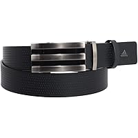 adidas - 【新品】アディダス ゴルフ ベルト メンズ メタリックロゴ ネイビー アディダス(adidas) ゴルフ ベルト メタリックロゴ 無段階調節