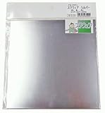 久宝金属製作所 アルミカラー スクウェア シルバー 厚み0.5x巾150x150mm D6500