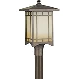 Feiss OL5307CB, August Moon Outdoor Post Lighting, 150 Total Watts, Bronze [並行輸入品]