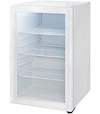 4面ガラス冷蔵ショーケース70L／業務用 ノンフロン 結露防止機能 4面