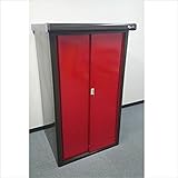 ダイマツ　プレミアム収納庫　DM-0975R　　物置　『おしゃれ 小型 物置 屋外 DIY向け』 レッド