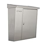 ポスト 郵便受け 郵便ポスト ドイツ・ハイビ社製 HEIBI POST 鍵付き モダンポスト R SUS艶消し