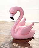meelino Lovely Flamingお金ボックスバンクおもちゃ樹脂コイン保存ディスペンサーフラミンゴピンクかわいいオーナメントホームデコレーション子供ギフト