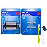 【セット品】ES9173 替刃 (外刃) & ES9170 替刃 (内刃) シェーバー掃除用ブラシ2種付き
