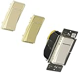 Leviton VPX12-7LZ, Vizia + Digital 1200VA Fluorescent Dimmer for Mark 10 Powerline Ballasts, Single 