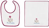 Bib&burp Cloth, Cupcake For Muffin by C&F [並行輸入品]