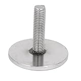 uxcell ミラースクリューネイル シルバートーン 304ステンレス鋼 ガラスホルダー 家具アクセサリー フィッティング部