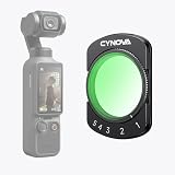 CYNOVA Osmo Pocket 4 ND フィルター,マグネット式 Pocket 4 NDフィルター ND2-ND32 1-5段階可変 DJI Osmo Pocket 4 フィルター, 反射軽減 減光量調整 磁気吸着 装着便利,Osmo Pocket 4/3 アクセサリー